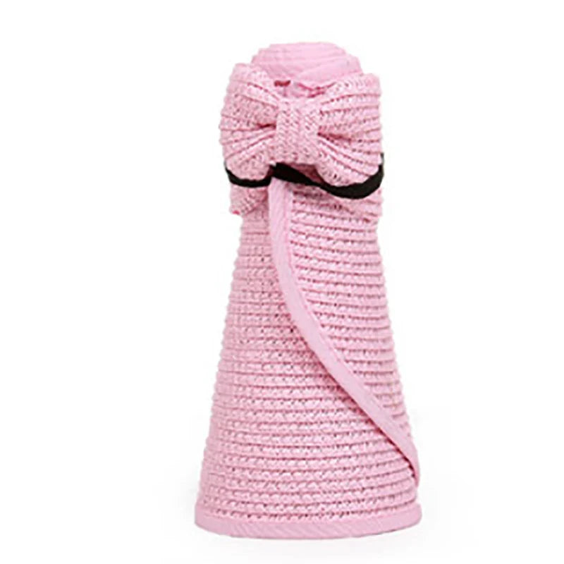 Women Foldable Summer Visor Hat - Stylish and UV-Resistant