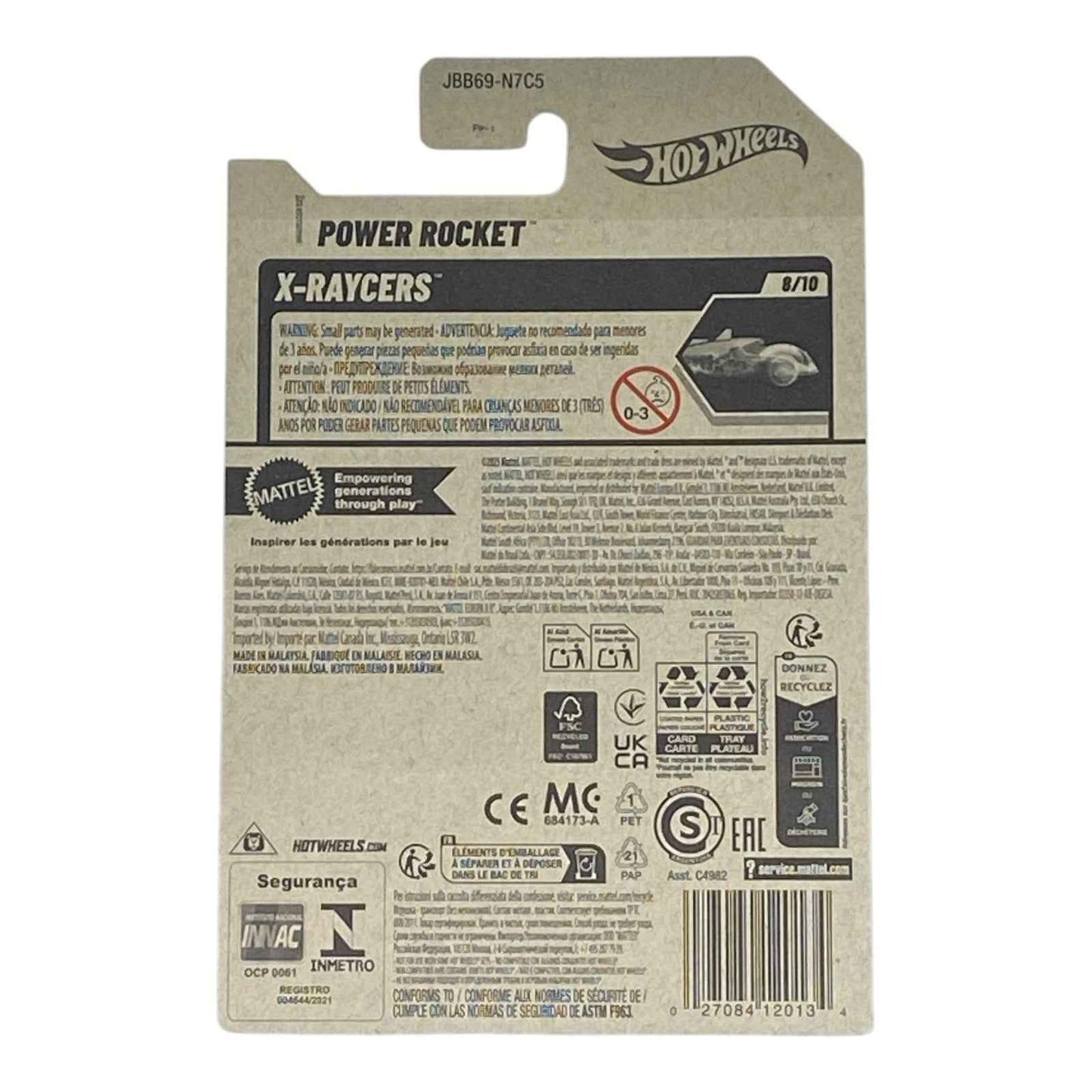 Hot Wheels Power Rocket - X-Racers Series 8/10