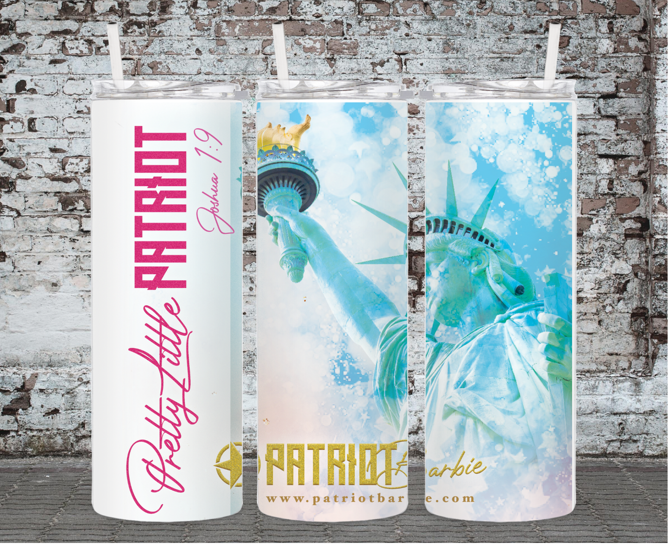 Pretty Little Patriot Drink Tumbler