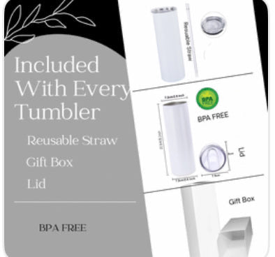 Betty Chic 20oz Skinny Tumbler
