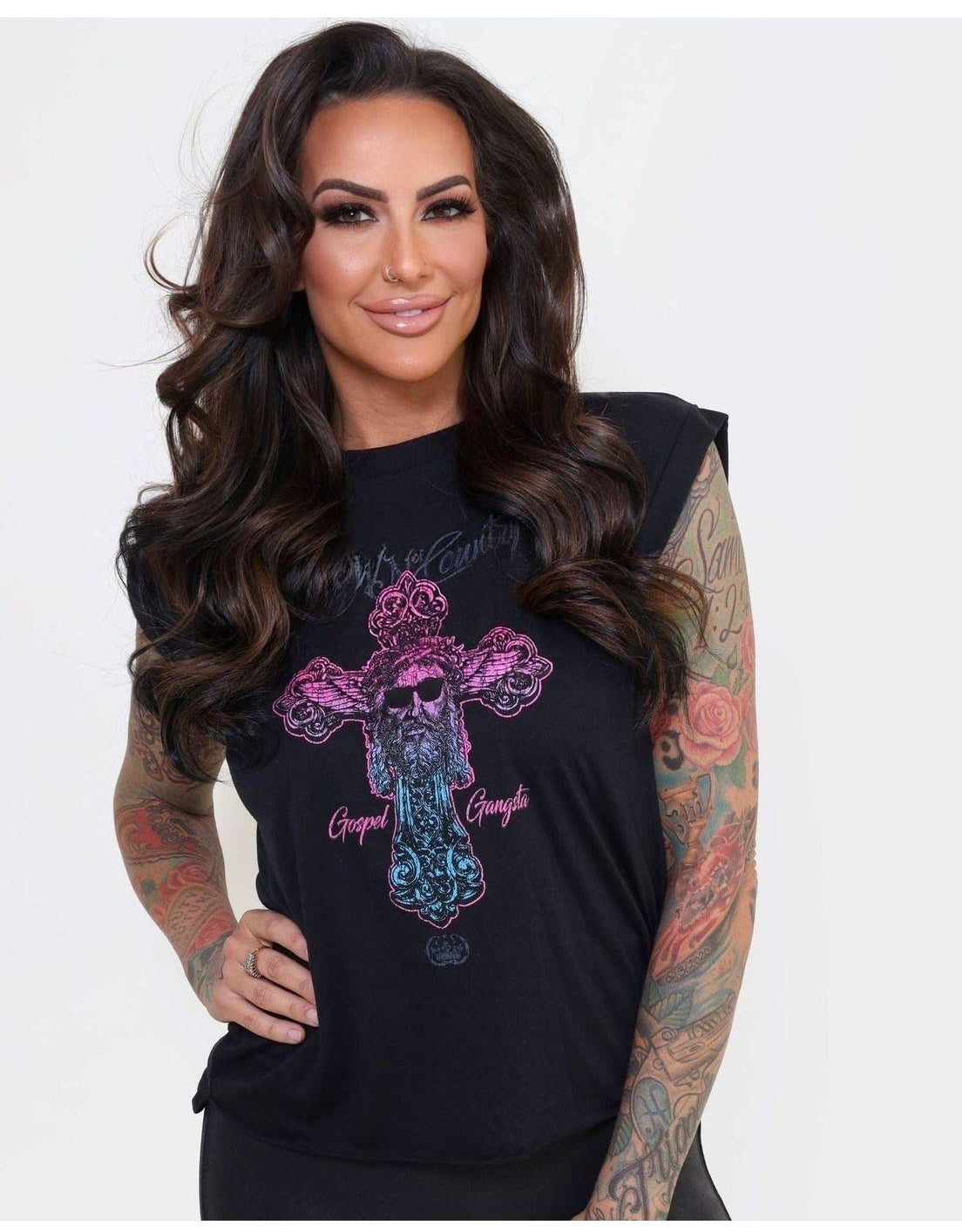 Gospel Gangsta Ladies Graphic Tee