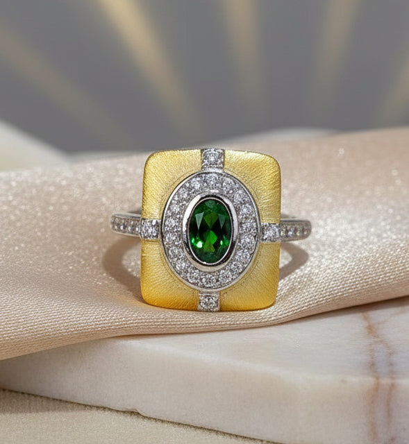 Vintage Gold and Silver Ring