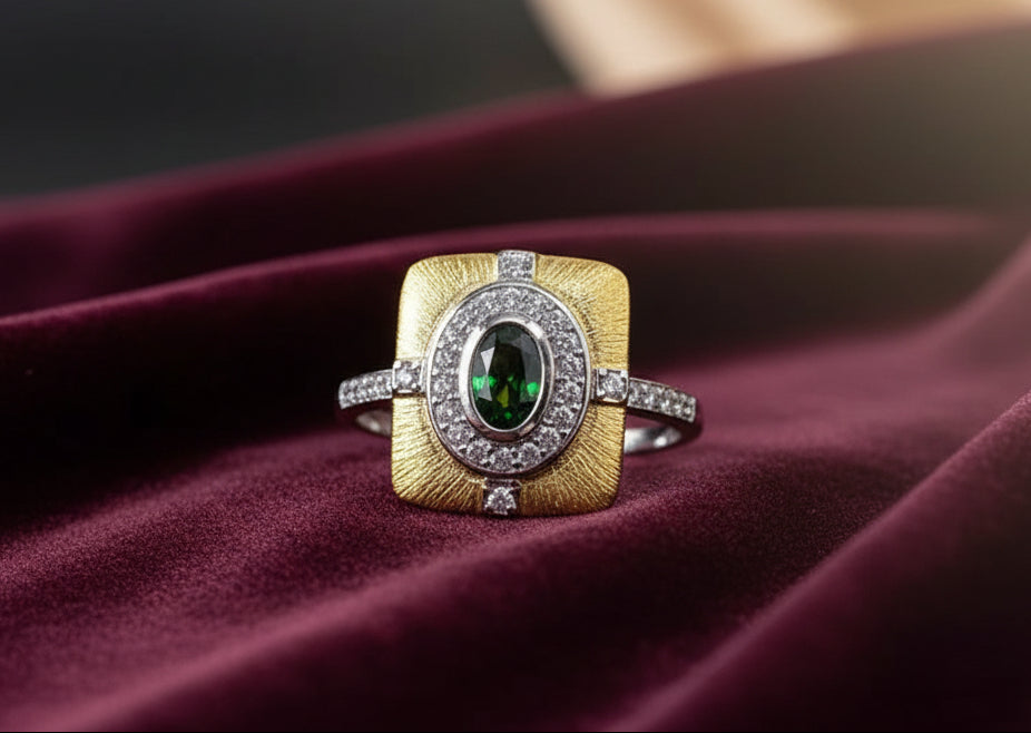 Vintage Gold and Silver Ring