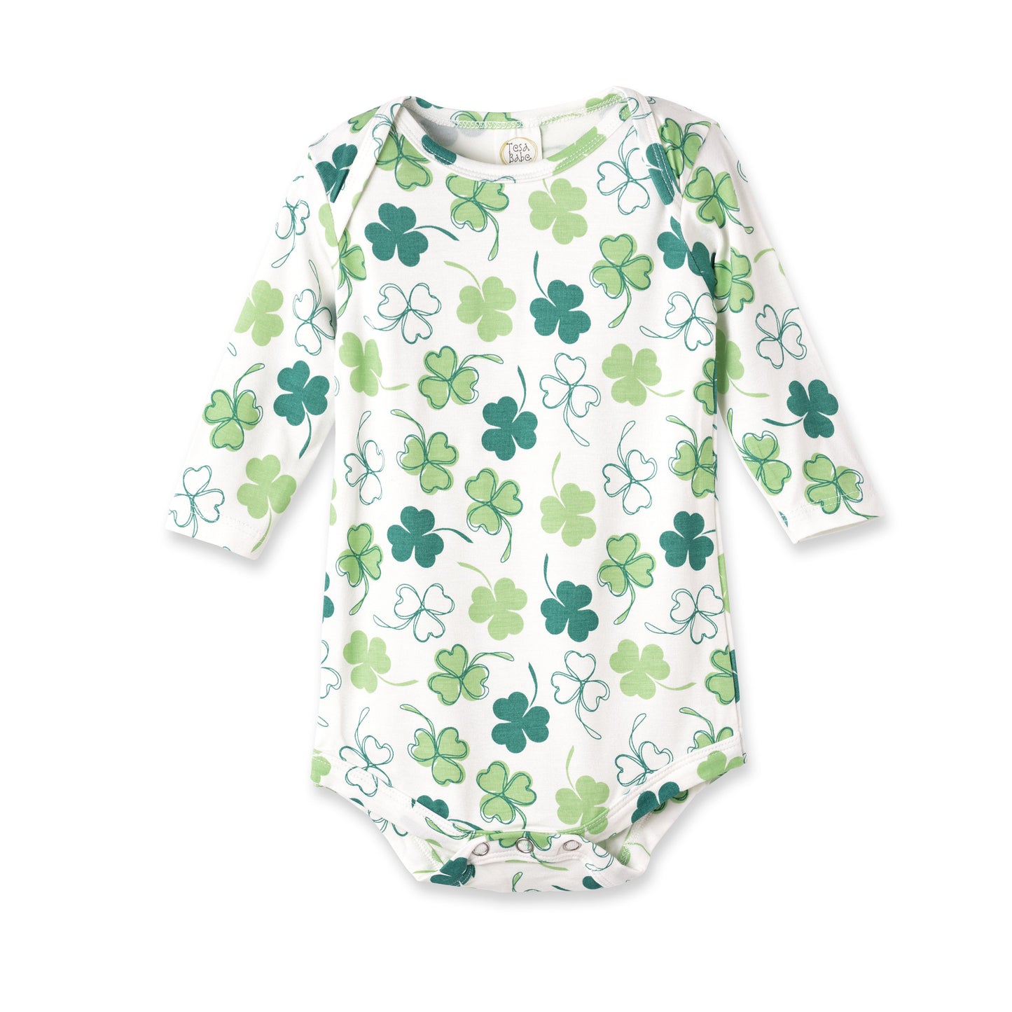 Shamrock Baby Bodysuit – Soft Bamboo Irish Charm - St. Pat
