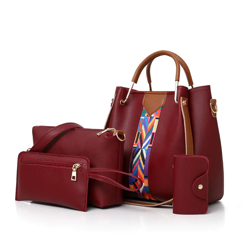 4-Piece Handbag Set *Multiple Colors*