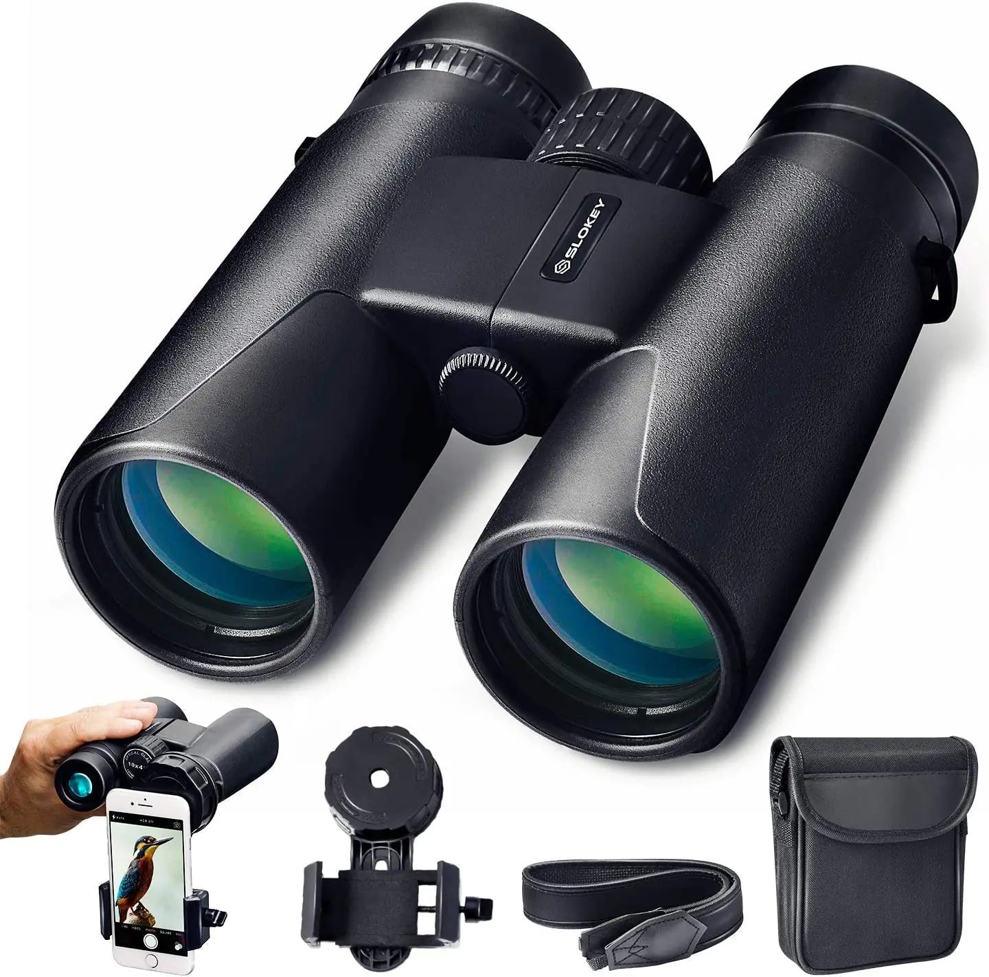 Slokey 10x42 Binoculars - Professional and Powerful Binoculars