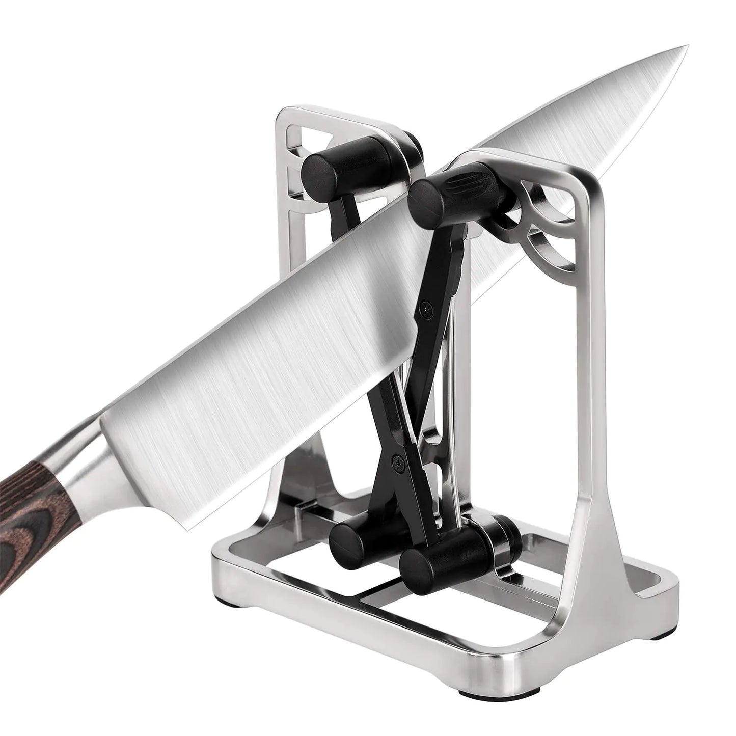 Kitchen Knife Sharpener with Tungsten Steel Stone