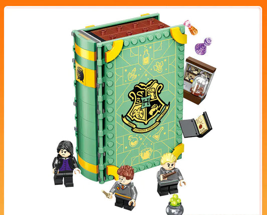 Harry Potter Hogwarts Magic Potion Defense Book Building Blocks