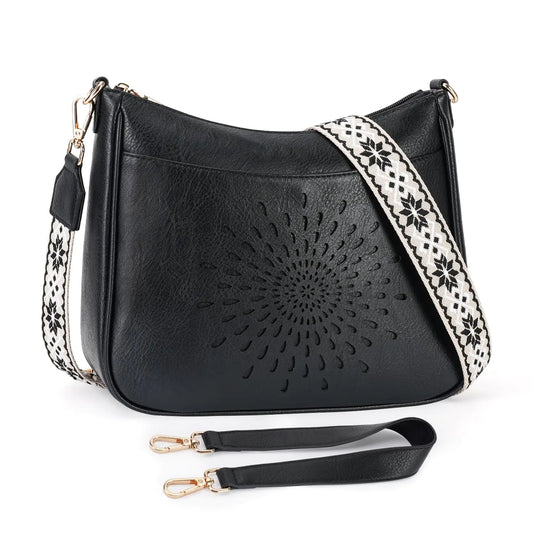 APHISON Crossbody Bag with 2 Detachable Straps