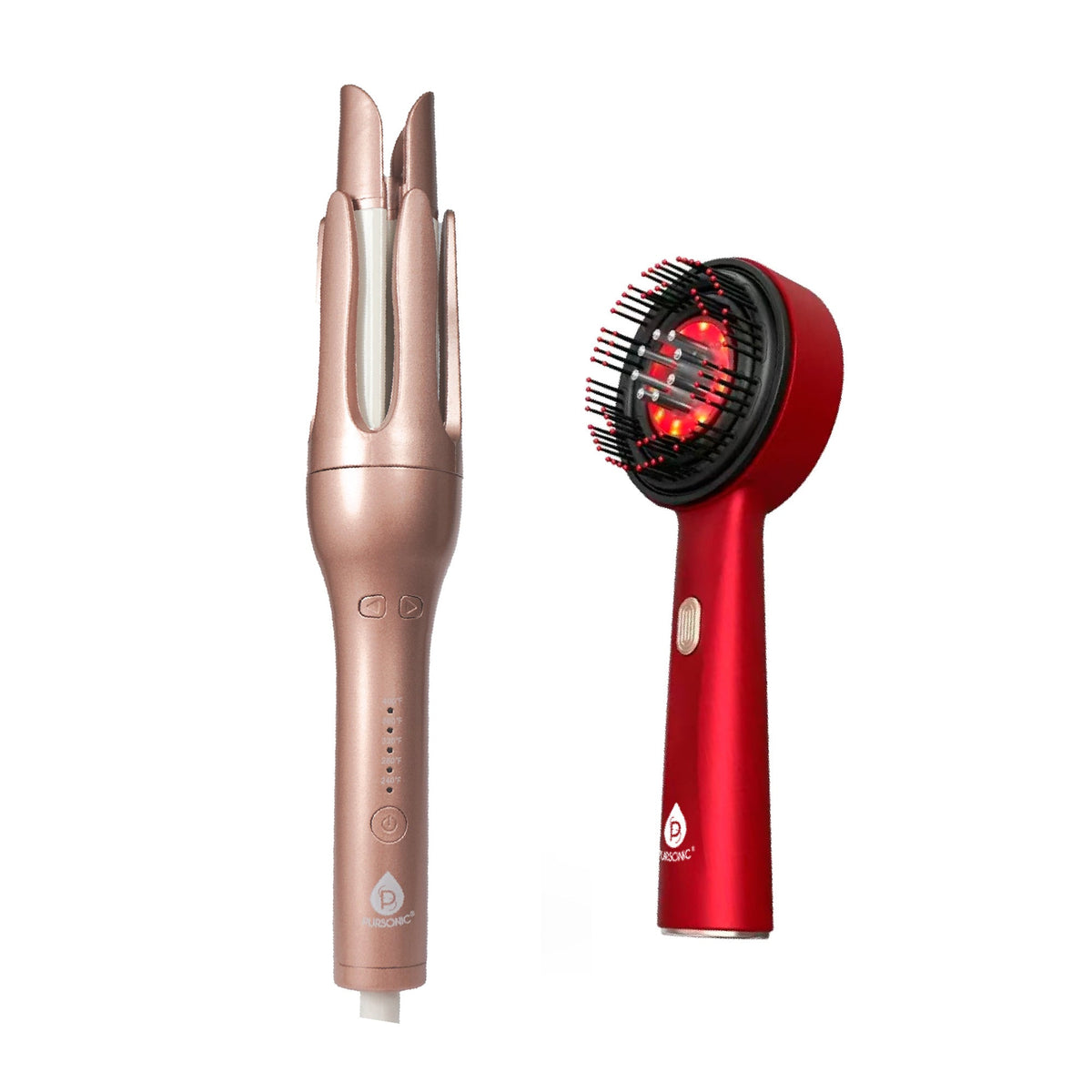 Pursonic 3-in-1 LED Therapy Scalp and Hair Treatment Brush