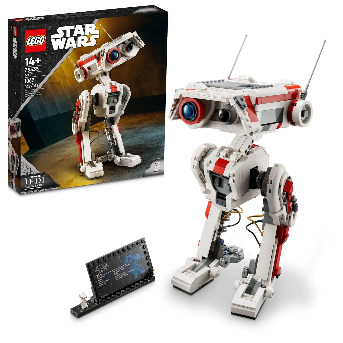 LEGO Star Wars BD-1 75335 Posable Droid Figure 1062 Pieces