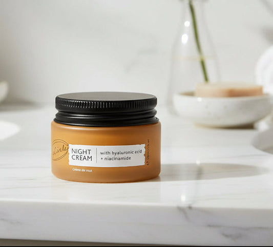Night Cream with Hyaluronic Acid + Niacinamide - Travel Size