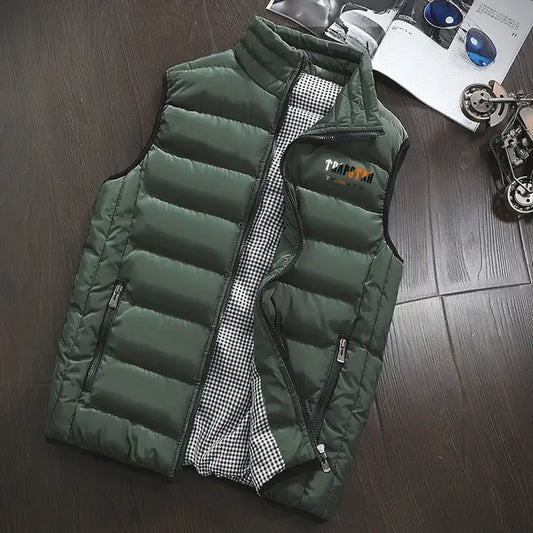 Ultra-thin Thermal Polyester Men's Vest