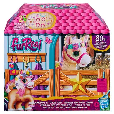 FurReal Cinnamon My Stylin’ Pony 14-Inch Electronic Pet
