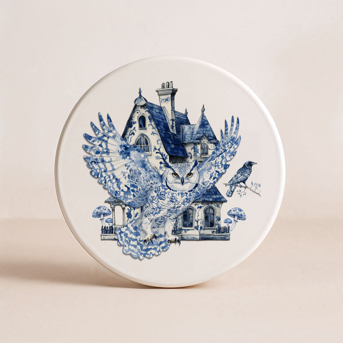 Chinoiserie Halloween Coasters