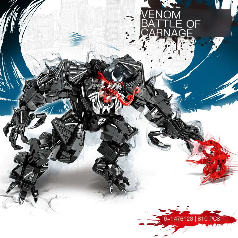 Venom or Venom Spider Symbiosis Building Blocks- Compatible with LEGO