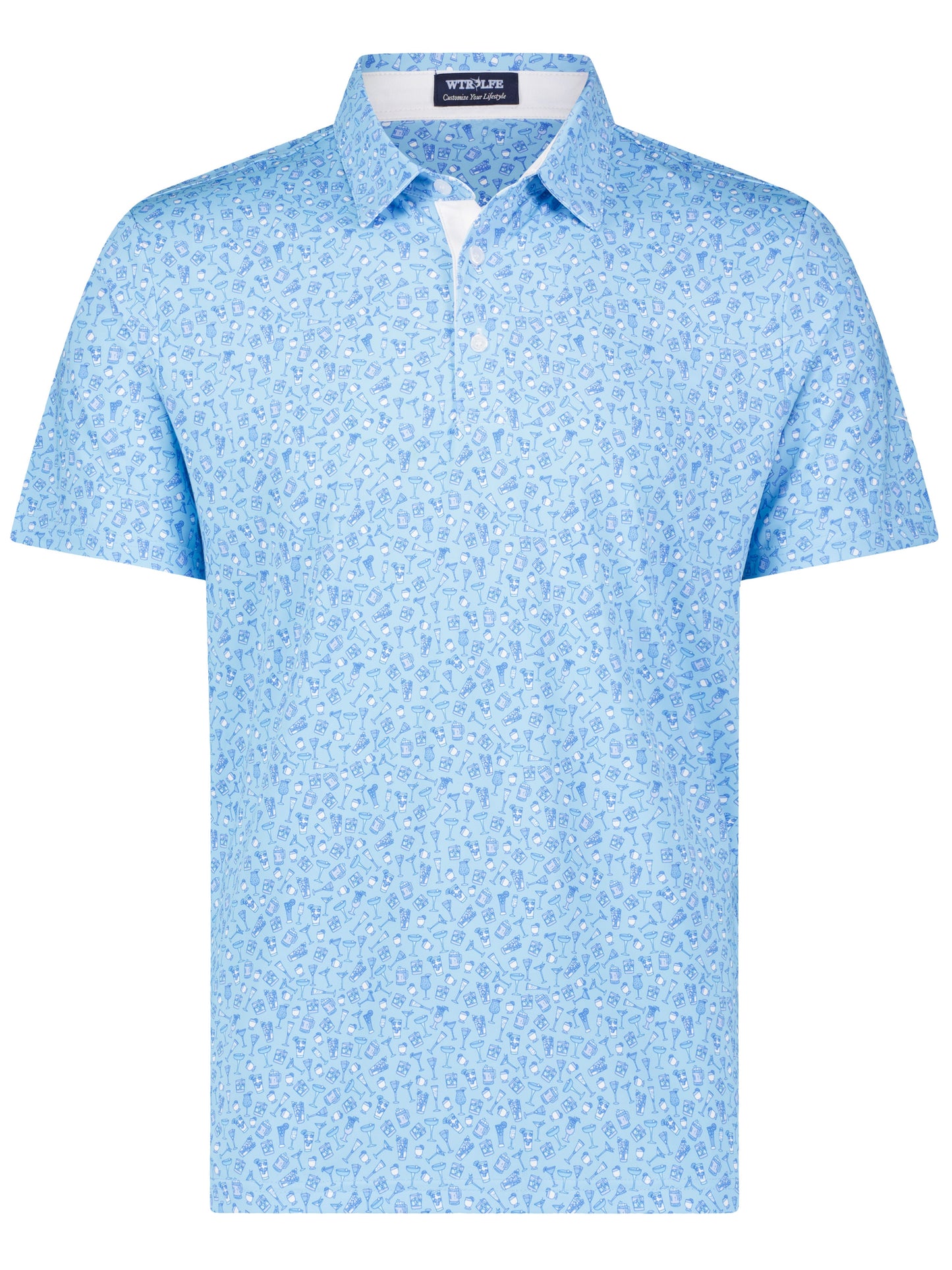 UPF 50 Spirits Print Polo