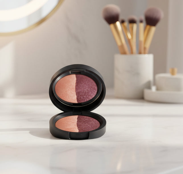 Laura Geller Color Intense Eyeshadow Duo - Candy/Fig