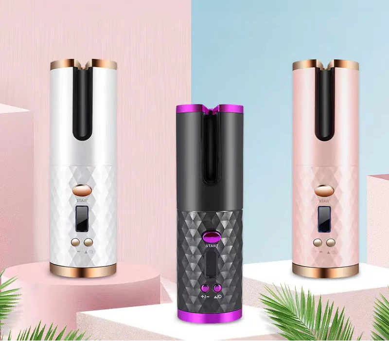 Portable USB Rechargeable Automatic Hair Curler (Mini)