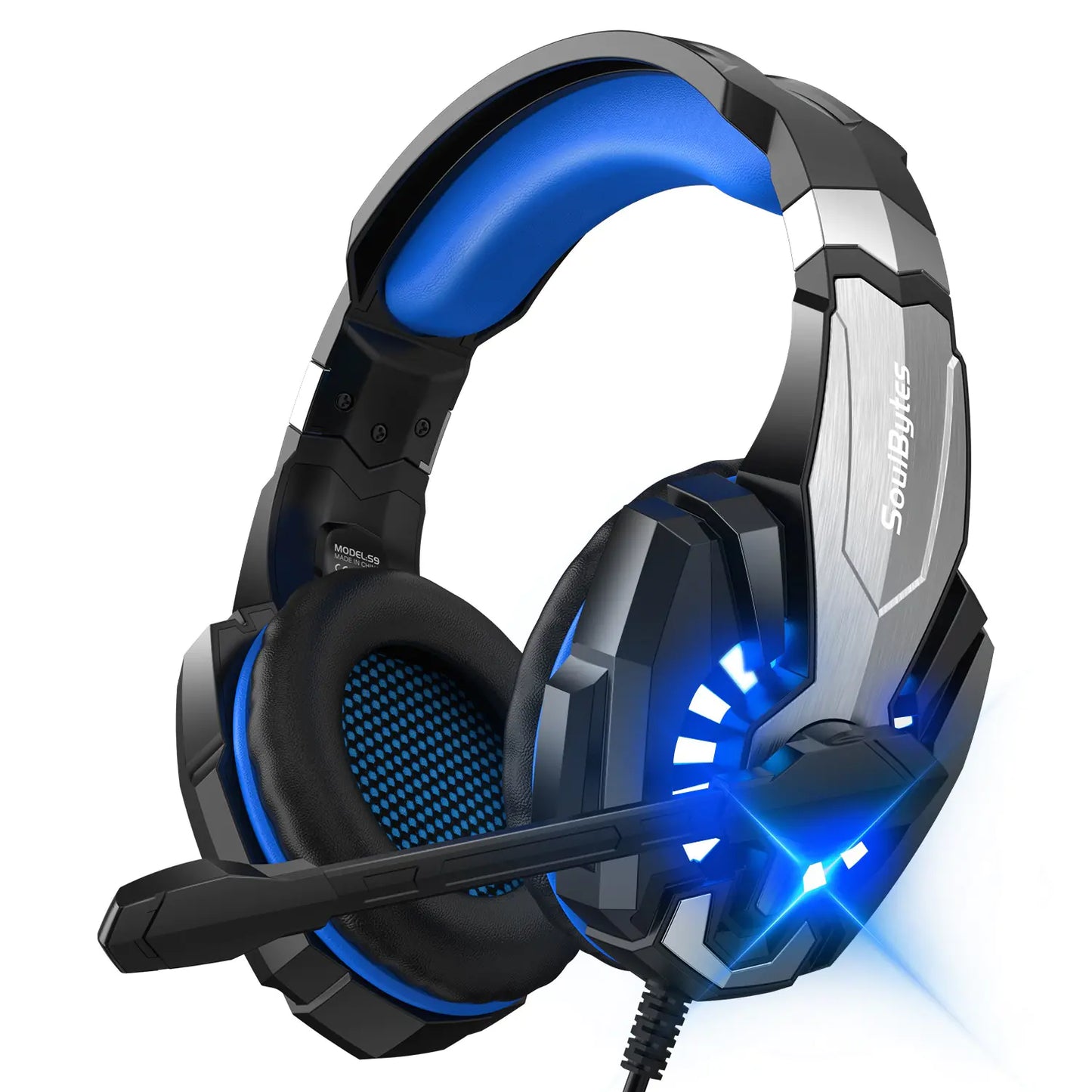 SoulBytes S9 Premium Stereo Gaming Headset for PS4, PC, Xbox, PS5