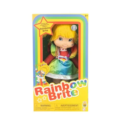 Rainbow Brite 12-Inch Plush Doll – Dress-Up Edition (Limited Release)