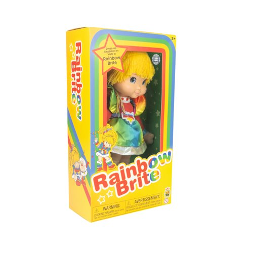 Rainbow Brite 12-Inch Plush Doll – Dress-Up Edition (Limited Release)