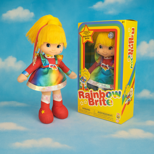 Rainbow Brite 12-Inch Plush Doll – Dress-Up Edition (Limited Release)