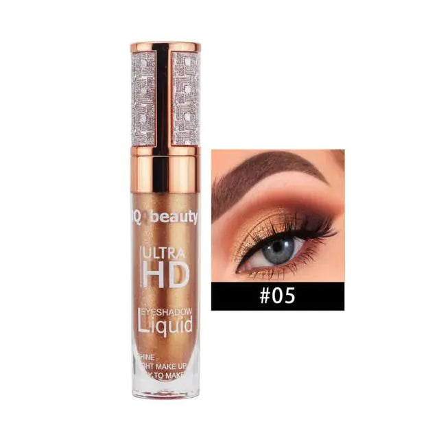 3Q Beauty Diamond Liquid Eyeshadow with Pearlescent Glitter Shine