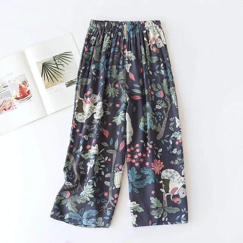 Summer Women's 100% Viscose Pajama Pants