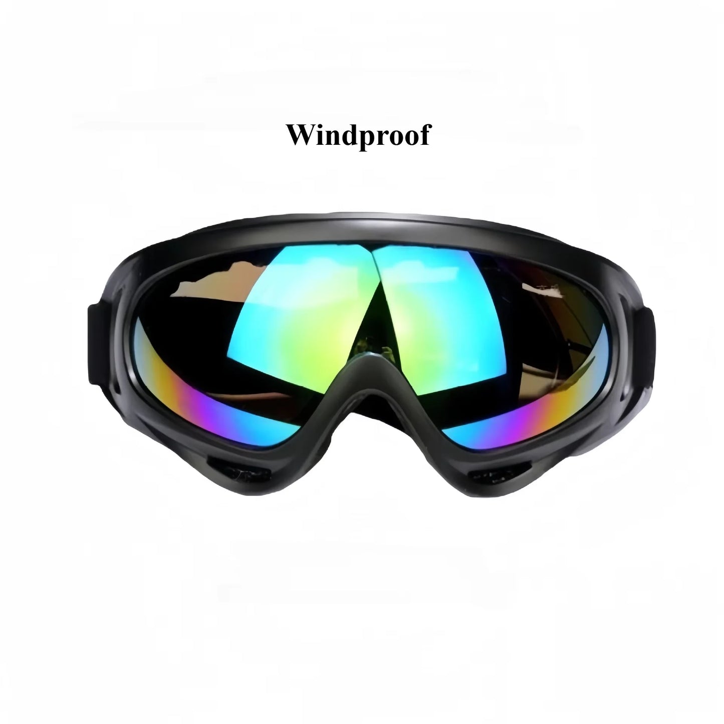 Ski Goggles Polarized Double Layer Anti-Fog Snow Goggles with UV400 Protection Large Lens Design Sunglasses for Skiing