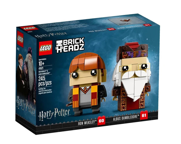 Brick Headz Ron Weasley & Albus Dumbledore Building Kit 245 PCS