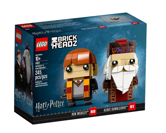 Brick Headz Ron Weasley & Albus Dumbledore Building Kit 245 PCS