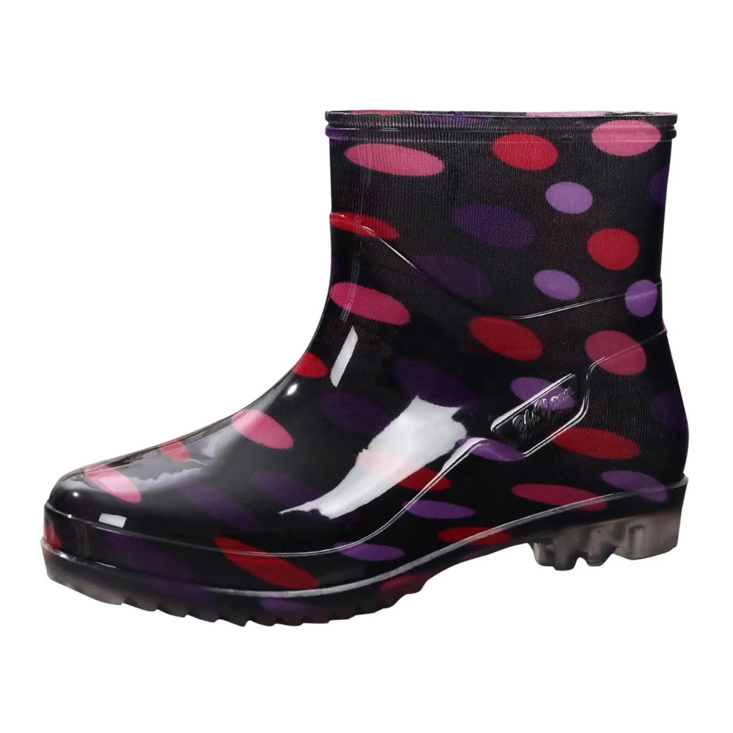 Fashionable Print Rain Boots Adult Women's Waterproof Boots Anti-slip Wear-resistant Shoes Mid-high Boot  Rain Shoes