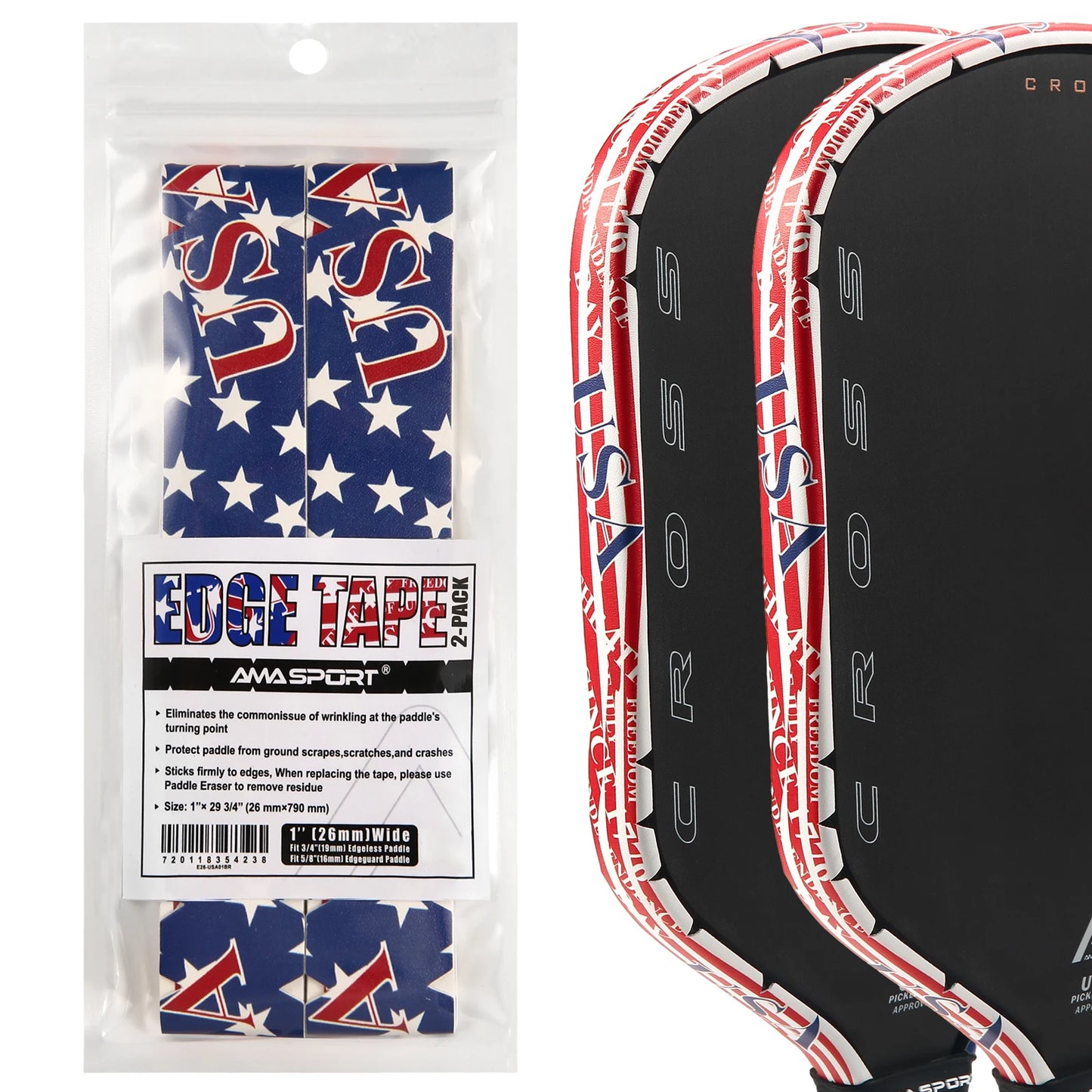 Racket Edge Protection Tape - 2 Units Pack