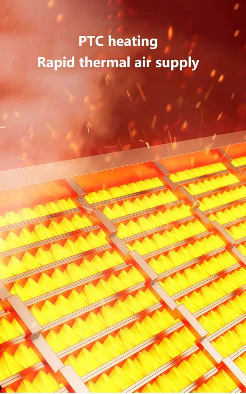 360°rotation 12v/24v Car Heating and Cooling Foldable Stand