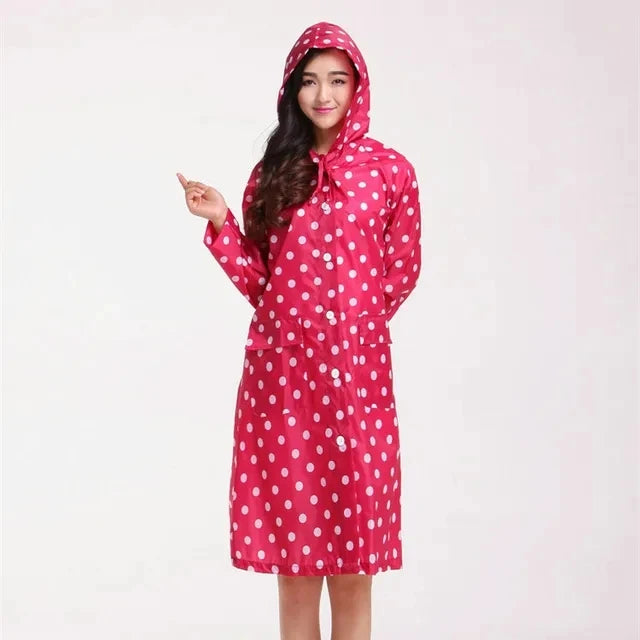 Fashion Ultra-thin Women's Personality Rain Coat