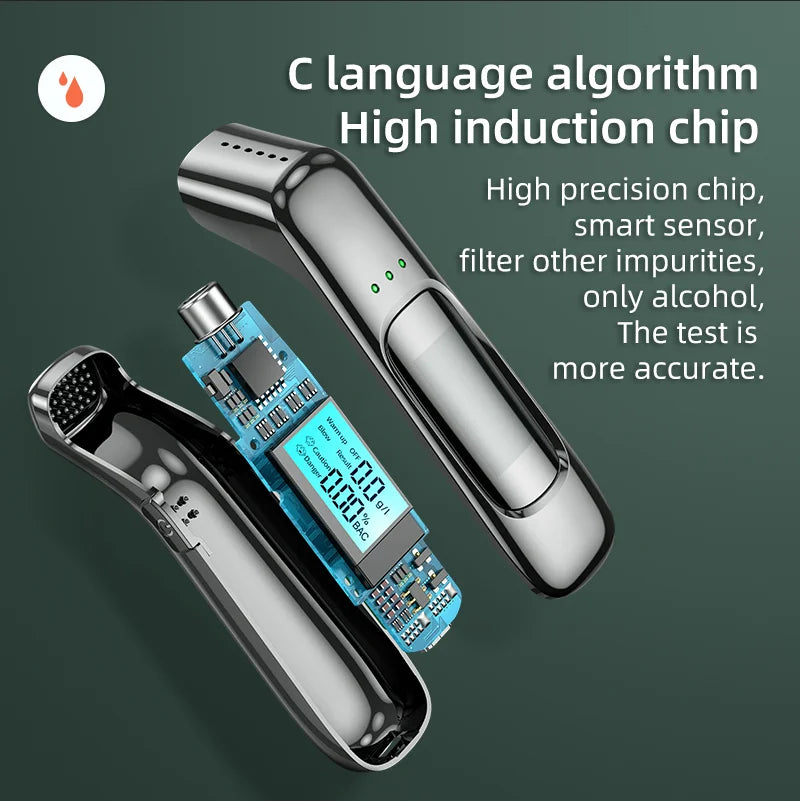 Portable Breathalyzer Professional Breath Alcohol Tester