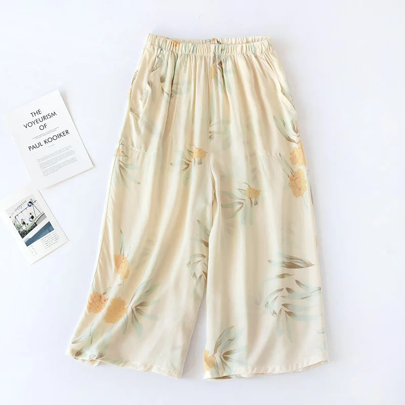 Summer Women's 100% Viscose Pajama Pants