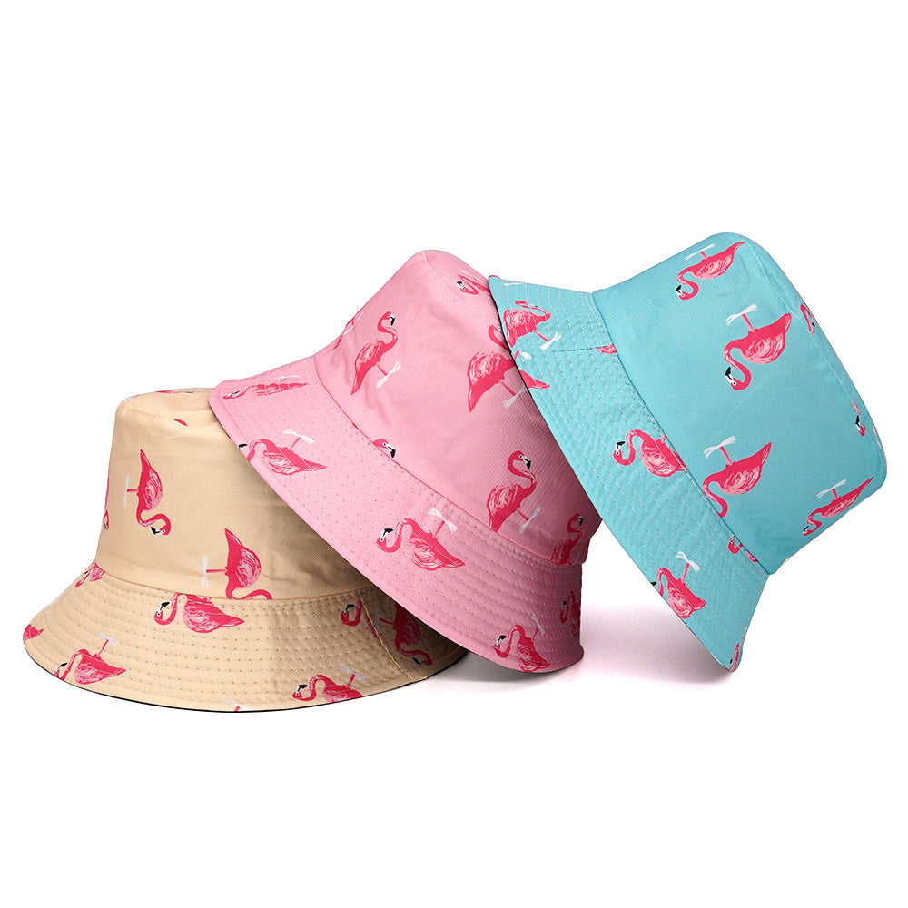 Classic Flamingo Summer Bucket Hats