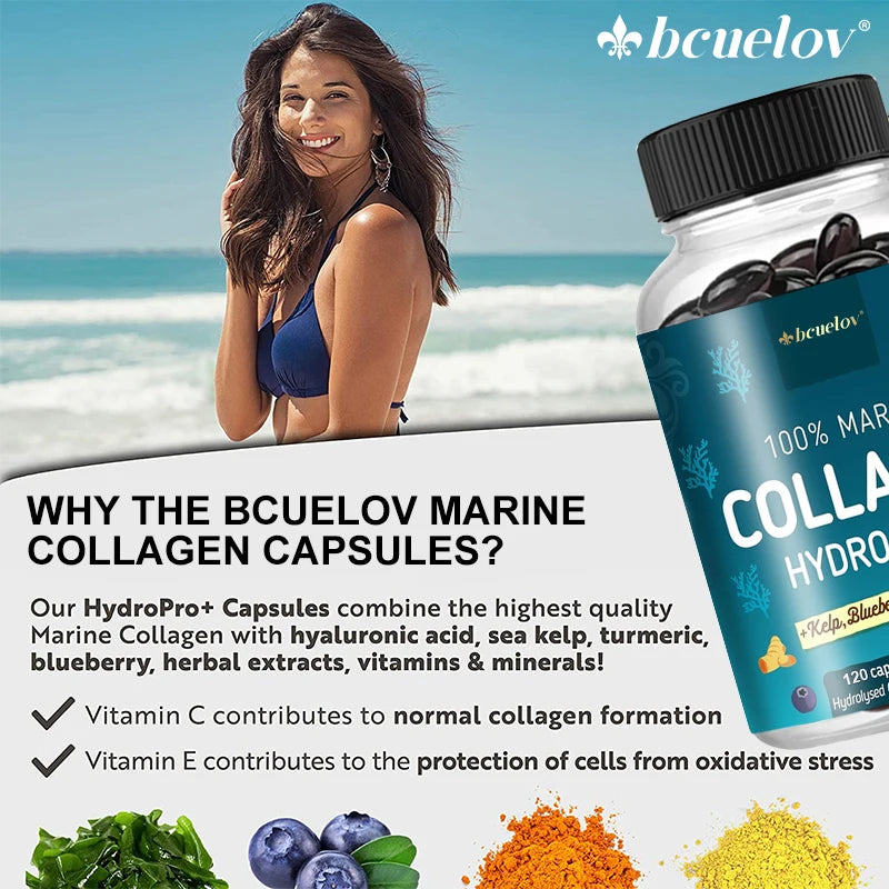 Marine 1400mg Hydrolyzed Collagen Supplement