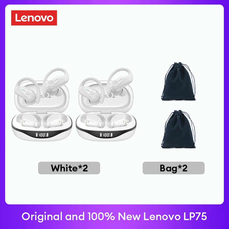 Lenovo Bluetooth V5.3 Wireless Headphones