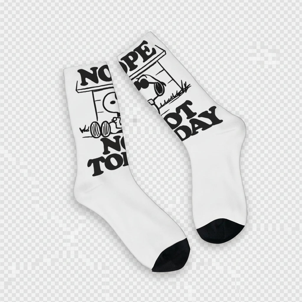 Snoopy Retro Couple Socks – Anti-Skid Design