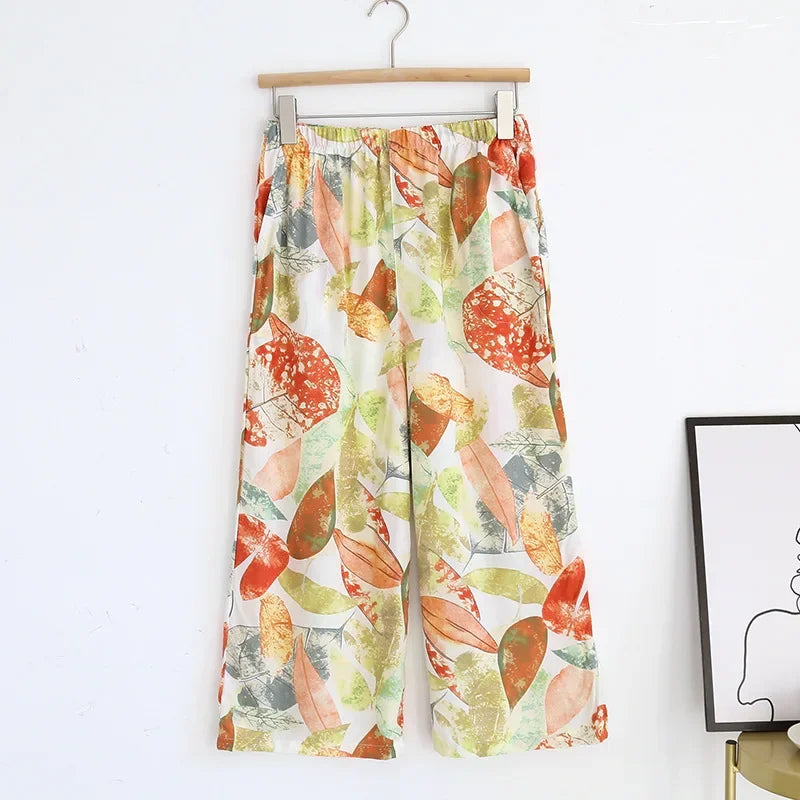 Summer Women's 100% Viscose Pajama Pants