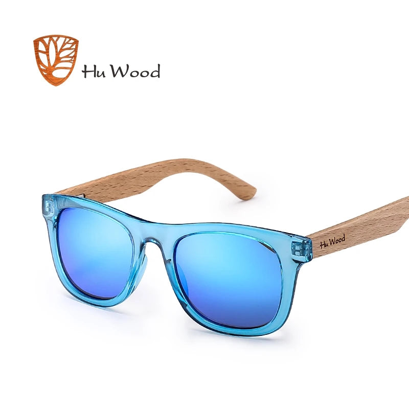 HU WOOD Children's Wooden Sunglasses