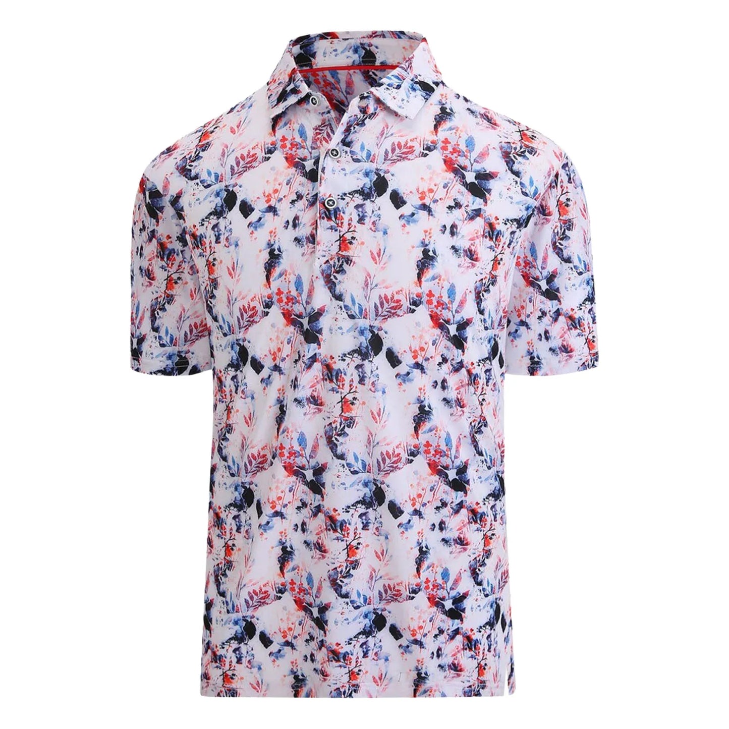 Men's Golf Tennis T-Shirt Moisture-Wicking Short Sleeve Printed Casual Sports Shirt S-6XL