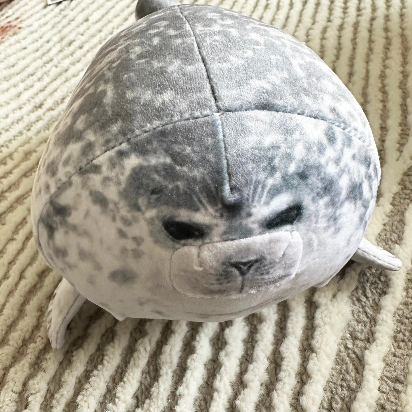 Soft Stuffed Seal Pillow