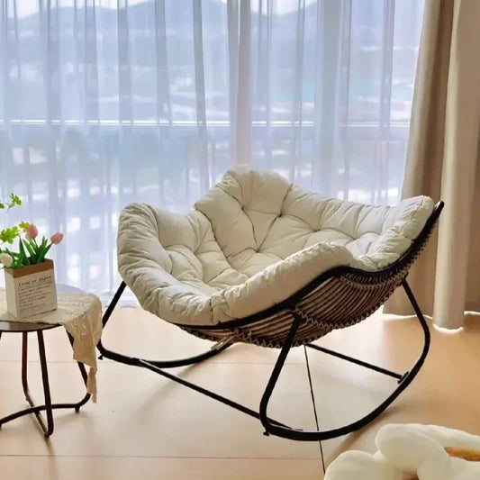 Bird Nest Shaped Sofa Rocking Chair