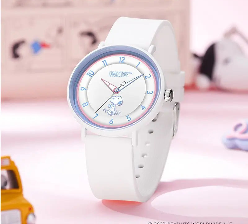 Genuine Snoopy Student Waterproof Quartz Watch