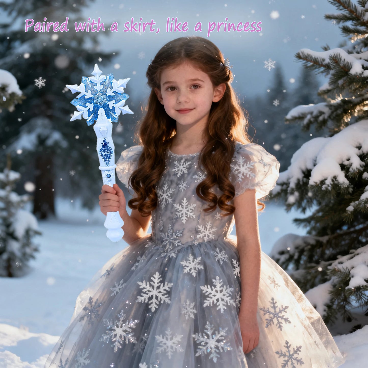 Snowflake Light Sound Sticks Toys