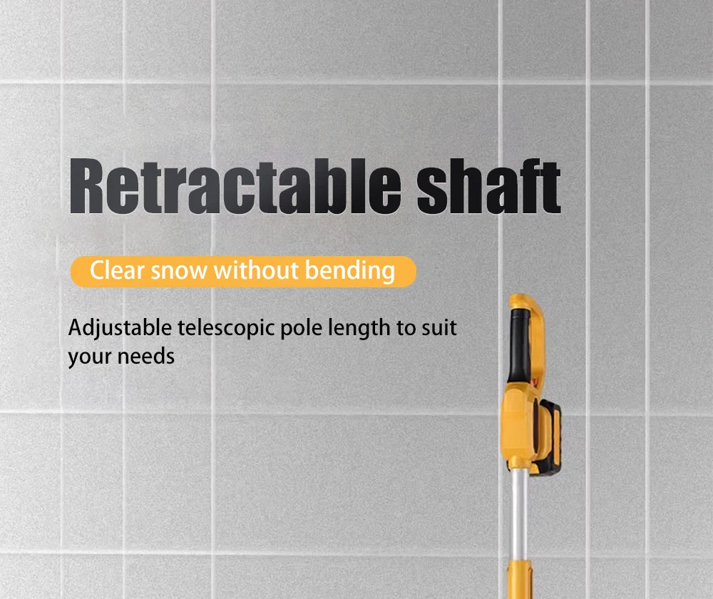 1200W Electric Battery-Powered Cordless Snow Blower